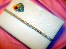 lace and button hand embellished journal, crafts, repurposing upcycling