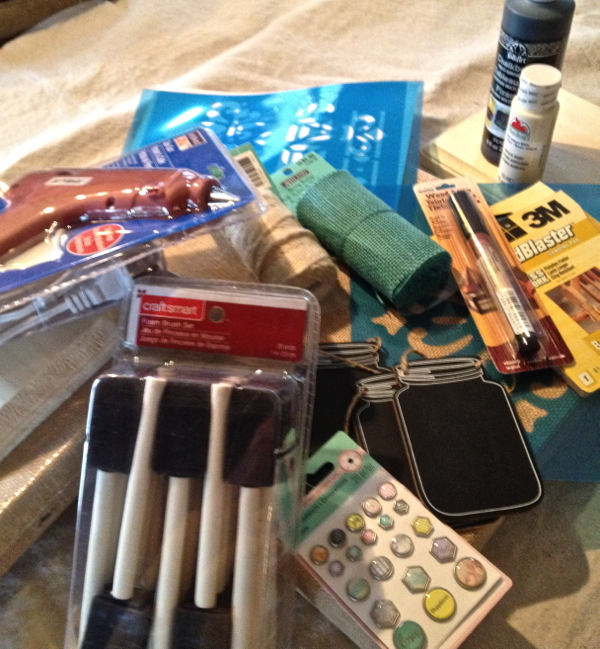 michaels and hometalk pinterest event, chalkboard paint, crafts, My haul of crafting supplies Let the creativity began