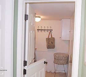 laundry room transformation, home decor, laundry rooms
