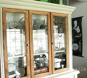 dining room china cabinet reveal, painted furniture, rustic furniture