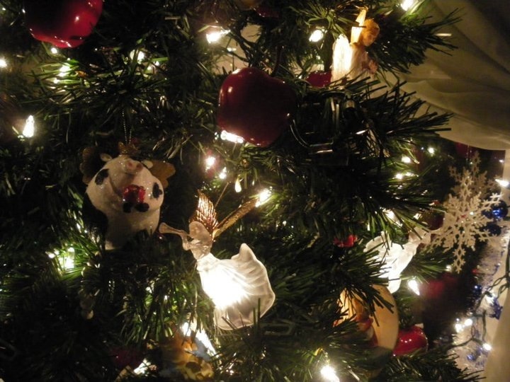 my memory christmas angel tree, christmas decorations, seasonal holiday decor
