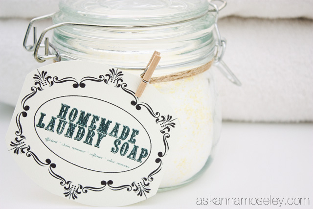 homemade laundry detergent and why it works so well, cleaning tips, Download this free printable to make your laundry detergent into cute gifts or just look cute in your laundry room