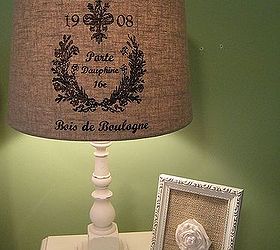 annie sloan chalk paint lamp makeover, chalk paint, lighting, painting, New lampshade
