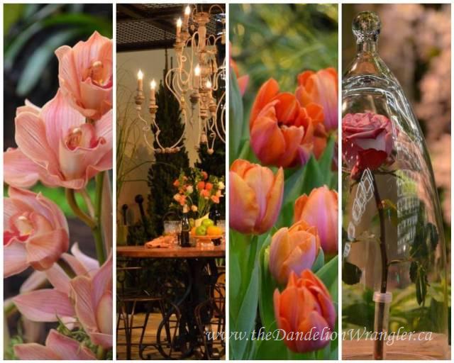 trend spotting at the nwfgs lust rust amp waterways, flowers, gardening, outdoor living, Lust A romantic feel with rose pinks and tangerine hues Crystal and glass used to set a tone in your outdoor living space