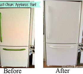 painting an appliance, appliances, painting