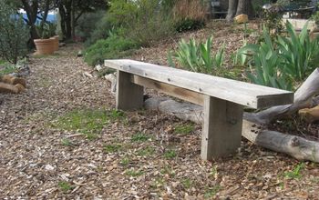 How to Build Simple Garden Benches for Free