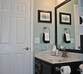 before and after wednesday, bathroom ideas, home decor, Bathroom transformation from Being Home
