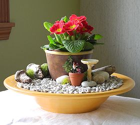 Ideas rápidas y fáciles de jardines en miniatura de interior para el pulgar negro