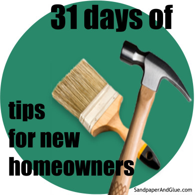 tip series for new homeowners, home maintenance repairs