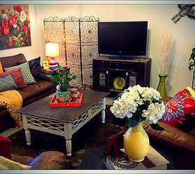 burlap furiture, painted furniture, After I rearranged my Living room So happy with the finish and the way the burlap looks