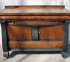 antique buffet didn t have a leg to stand on, painted furniture, repurposing upcycling