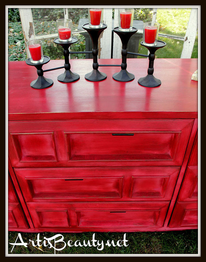 come check out my latest roadside rescue furniture makeover, painted furniture, after