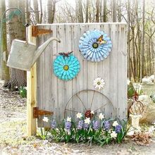 beginnings of my little garden shed, Barn door made into garden art