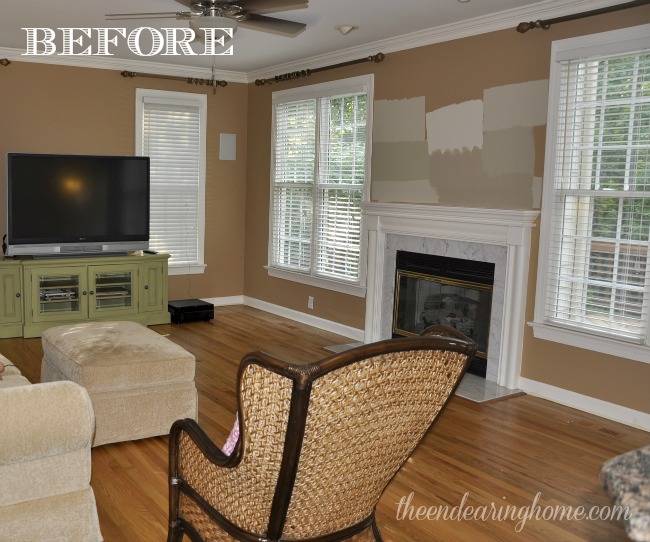 family room reveal making what you have work, flooring, home decor