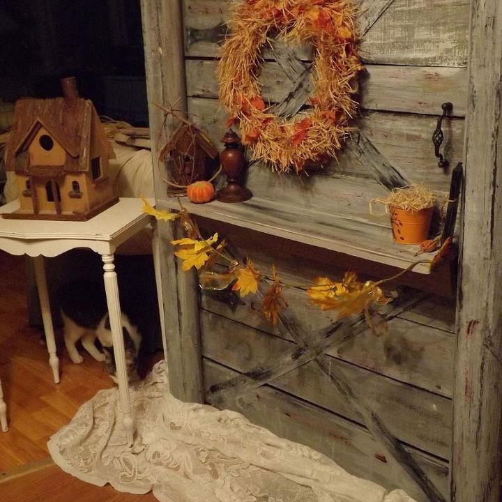 a discarded pallet crafted into a cute barn door, crafts, doors, pallet, repurposing upcycling