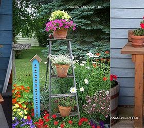 my top five cottage junk garden containers, container gardening, flowers, gardening, Terra cotta pots I love the weathered patina of a terra cotta pot
