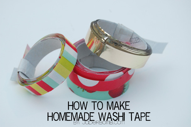 how to make washi tape, crafts