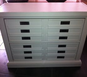 file cabinet re purpose into a mock printer s cabinet for storage, painted furniture, repurposing upcycling, storage ideas, Before