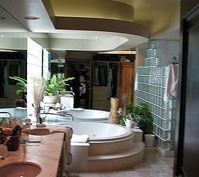 art deco master bath transforms into a spanish hacienda retreat, architecture, bathroom ideas, home decor, home improvement, BEFORE