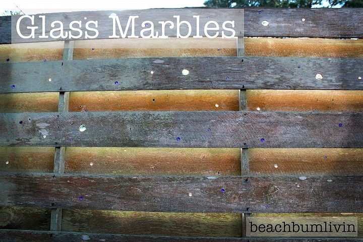 glass marbles in the fence, fences