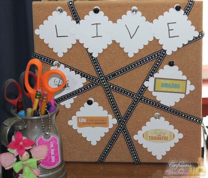 how to create a vision board, crafts