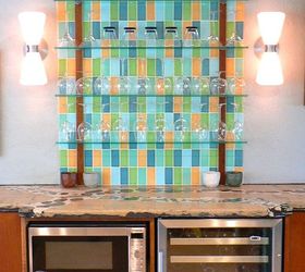 a new kitchen inspired by an ad from 1959, home decor, kitchen design, The tile is a custom blend from Clayhaus Ceramics