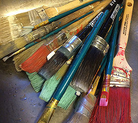 cleaning your paint brushes the all natural way, cleaning tips, painting