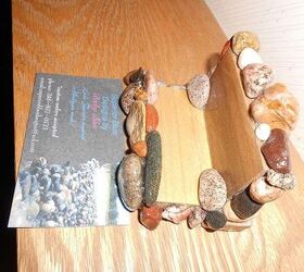my lake superior rock collection, crafts, home decor, pallet, repurposing upcycling, Business card holders available by order only prices vary according to quantity ordered