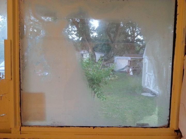 new bathroom window glass replacement, home maintenance repairs, windows, Cloudy View