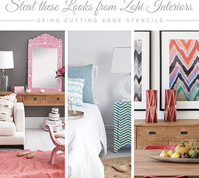 steal these looks from zohi interiors using stencils, bedroom ideas, crafts, painting, wall decor