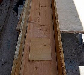 cheap and easy planters, diy, flowers, gardening, woodworking projects, I dry fit the boards to see where I needed to trim Cedar fence boards are not strictly uniform in size and shape