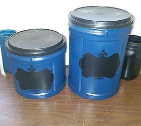 recycled plastic coffee containers, repurposing upcycling