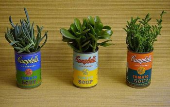 Soup Can Planters