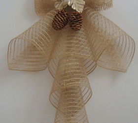 mesh ribbon angel, crafts, seasonal holiday decor, wreaths