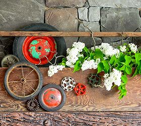 turn your hoarding habits into art with a funky toolbox planter idea, flowers, gardening, repurposing upcycling
