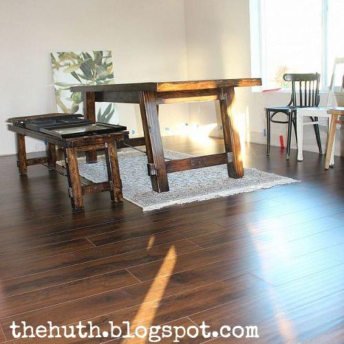 laminate floor installation, diy, flooring, how to, living room ideas, Finished product We couldn t be happier with the results There was a definite learning curve for this project However once we got the hang of things it got easier and easier This is something YOU can do
