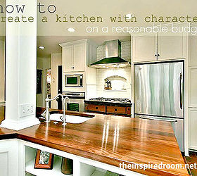 kitchen makeover adding affordable architectural character, home decor, kitchen design, The kitchen after