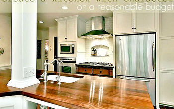 Kitchen Makeover {Adding Affordable Architectural Character}