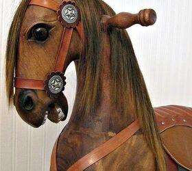 please help me pinpoint age origin of this wooden rocking horse
