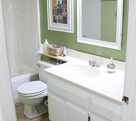 repainting bathroom cabinets quick and easy, bathroom ideas, kitchen cabinets, painting, After