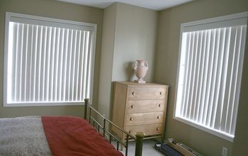 Getting Rid of Vertical Blinds With Clearance Items.