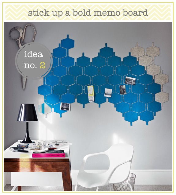 your inspiration board should be inspiring here are 3 fab not drab diy memo board, crafts, Hive Wall Tiles via Living etc