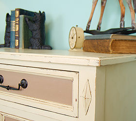 thrift store buffet turned painted tv console, painted furniture, Buffet detail
