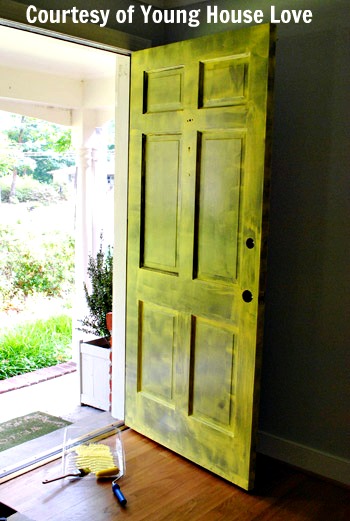 short cut version on how to paint a door, doors, painting