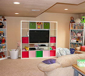 basement playroom, basement ideas, home decor, A comfy place to hang out and relax