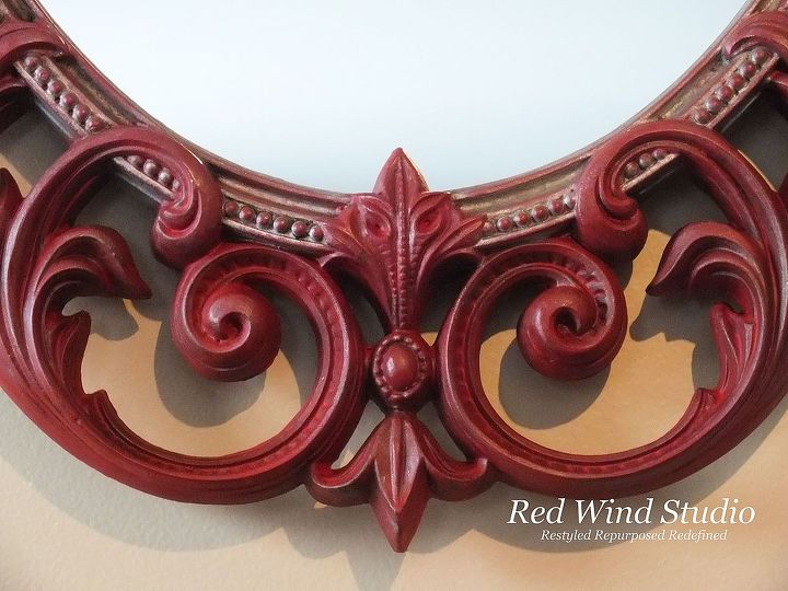 oh what a rush, painted furniture, Using a very soft cotton cloth I carefully buffed the frame to get a light satin finish I was amazed at how smooth and creamy the Fat wax is I haven t posted this one to my online store yet it may be a keeper From deep rich reds to vibrant bright red I love the versatility