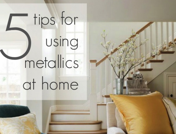 5 dicas para usar metalizados em casa, Se voc quiser come ar a usar mais met licos na decora o da sua casa aqui est o algumas dicas para voc come ar
