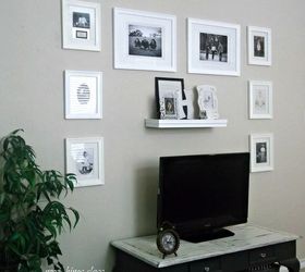 q i think i want to move the gallery wall to the media room teen lounge how would you, home decor, living room ideas, wall decor, the entertainment gallery wall