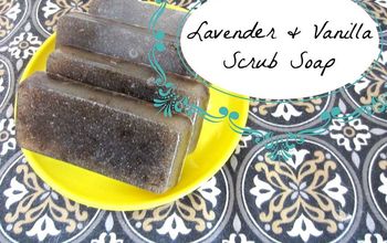 Great #DIYGifts Idea: Lavender and Vanilla Scrub Soap