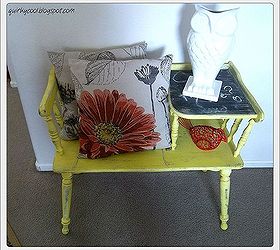 upcycled telephone desk, painted furniture, repurposing upcycling, Upcycled telephone desk